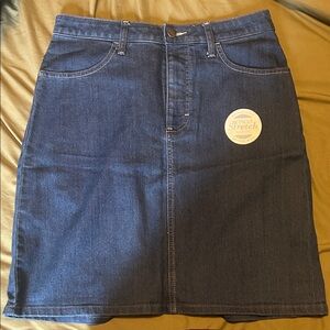 Riders by Lee Dark Blue Pencil Skirt